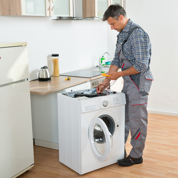 can you walk me through the steps of troubleshooting my washer issue in Smithfield